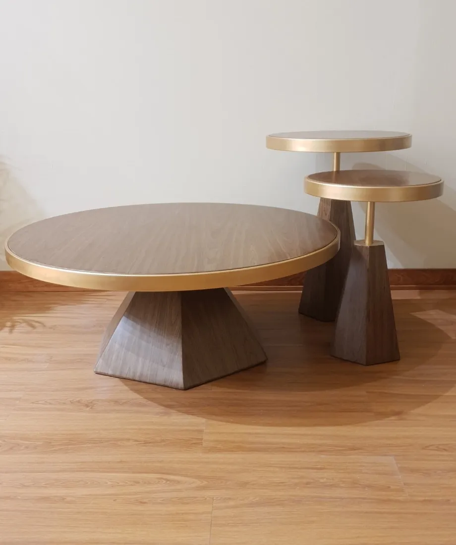 MESA DE CENTRO NOGAL - Imagen 3