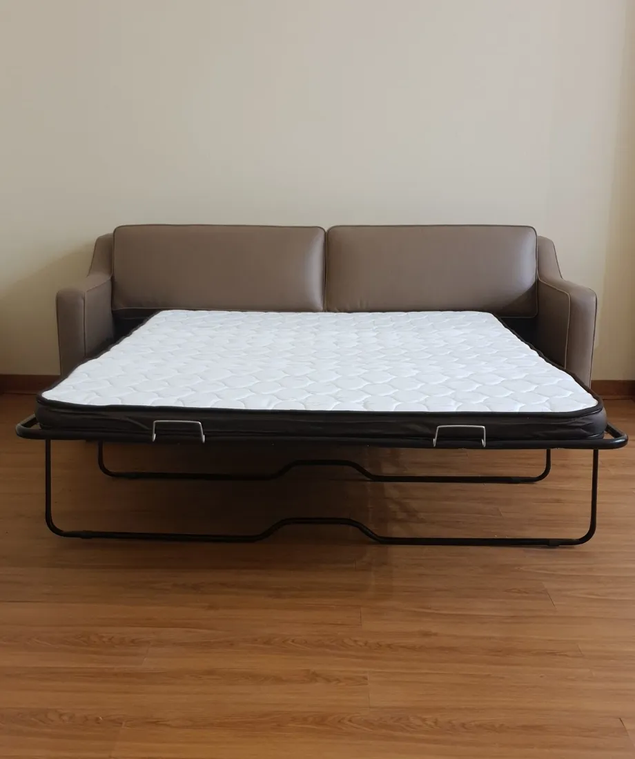 SOFÁ CAMA QUEEN TACTO CUERO - Imagen 4
